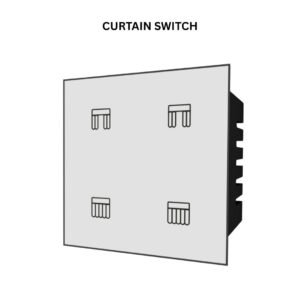 2CH Curtain Control Switch