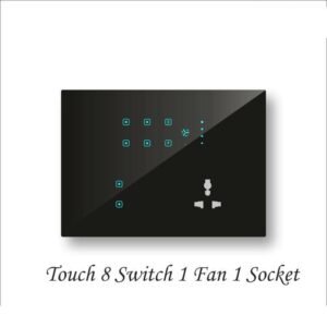 Touch 8 Switch 1 Fan 1 Socket