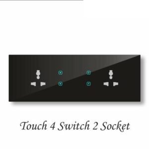 Touch 4 Switch 2 Socket